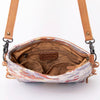 ADBG719 American Darling Western Leather Large Cross body Bag Hair-On Cowhide Fringed Purse