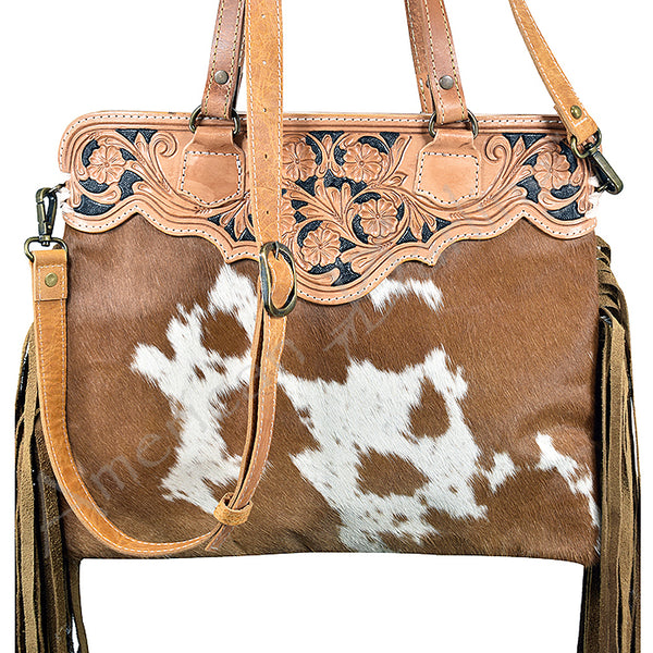 LC-ADBGS144TAW Messenger Genuine Western Leather Women Bag