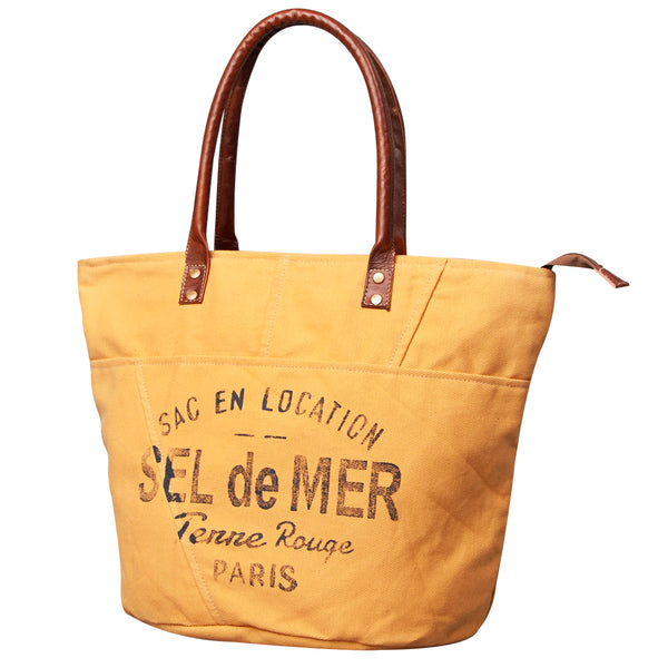 LC-KB467 Weekender Upcycled Canvas Ladies Bag