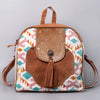 LC-KB479 Backpack Upcycled Canvas Ladies Bag