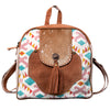 LC-KB479 Backpack Upcycled Canvas Ladies Bag