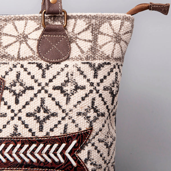LC-KB481 Tote Upcycled Canvas Ladies Bag
