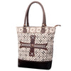 LC-KB481 Tote Upcycled Canvas Ladies Bag