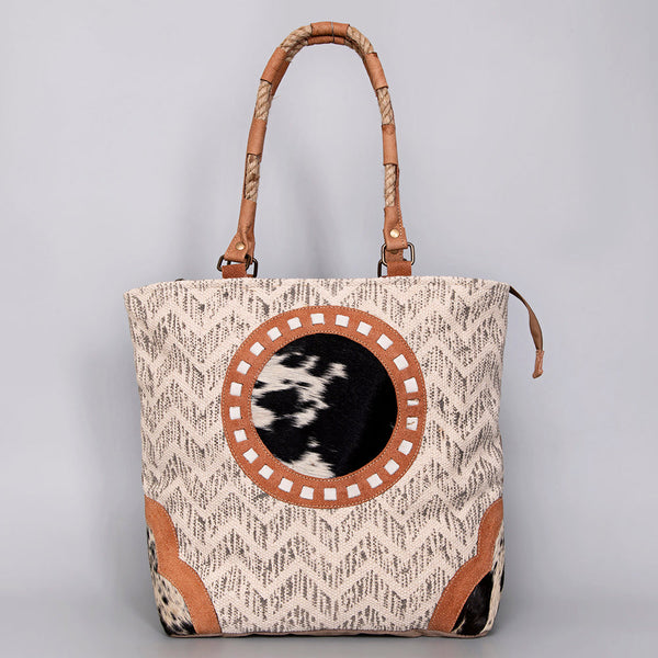 LC-KB487 Tote Upcycled Canvas Ladies Bag