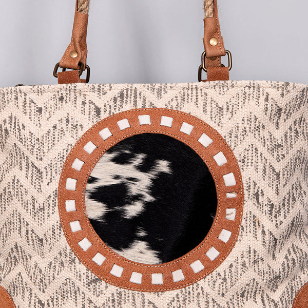 LC-KB487 Tote Upcycled Canvas Ladies Bag