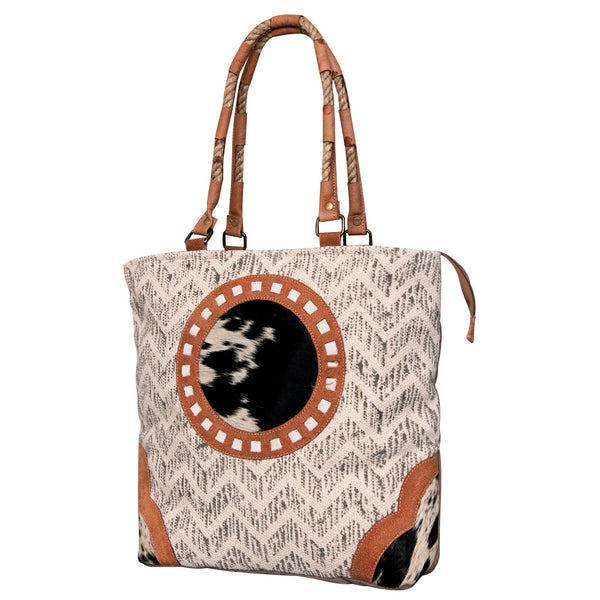 LC-KB487 Tote Upcycled Canvas Ladies Bag