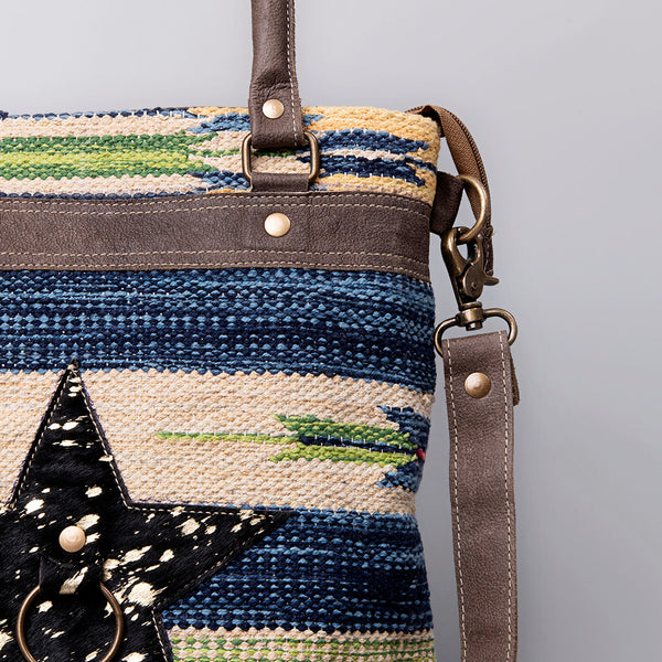 LC-KB492 Tote Upcycled Canvas Ladies Bag