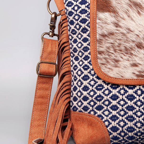 LC-KB494Crossbody Upcycled Canvas Ladies Bag
