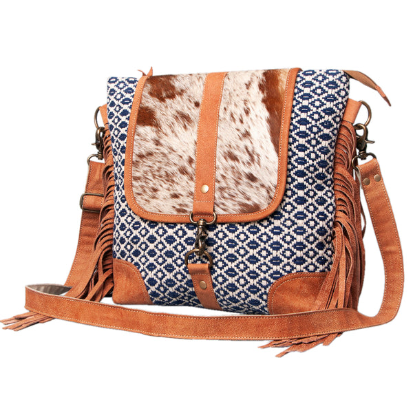LC-KB494Crossbody Upcycled Canvas Ladies Bag
