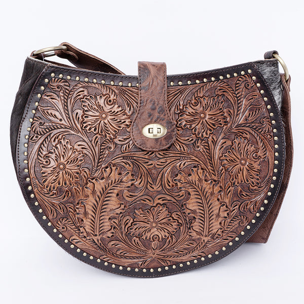 LC-ADBGI221B Shoulder Genuine Western Leather Women Bag