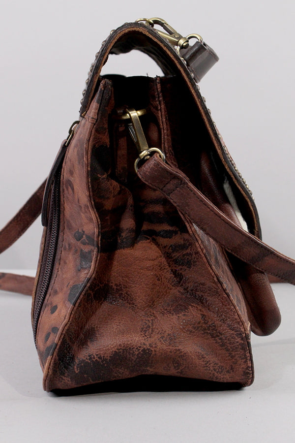 LC-ADBGI223B Crossbody Genuine Western Leather Women Bag
