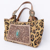 ADBGI224 Tote Hair On Genuine Western Leather Women Bag