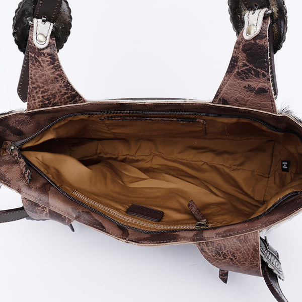 ADBGI224 Tote Hair On Genuine Western Leather Women Bag