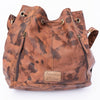 ADBGI226 Bucket Hair On Genuine Western Leather Women Bag