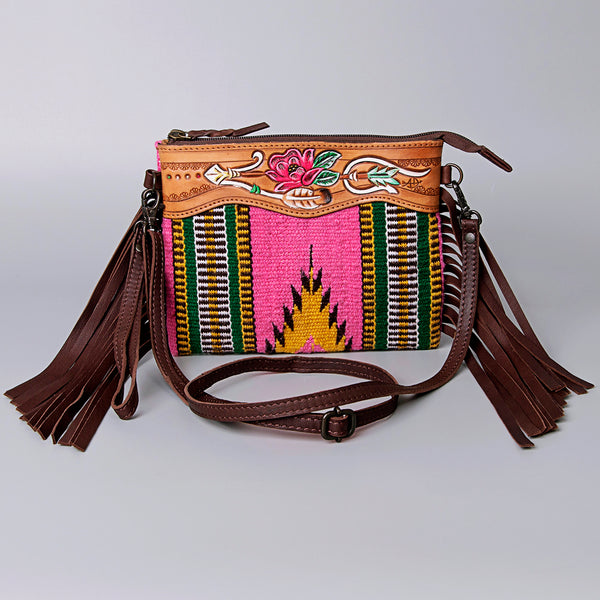 LC-ADBGZ183Q Crossbody Genuine Western Leather Women Bag