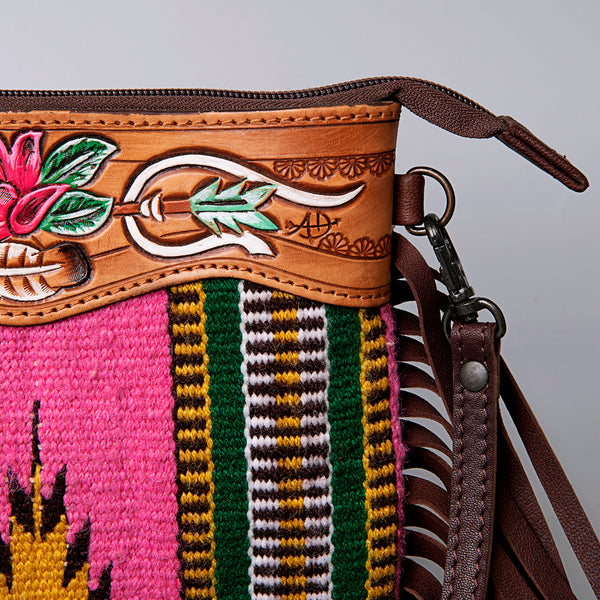 LC-ADBGZ183Q Crossbody Genuine Western Leather Women Bag