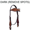 BER106A-Western Leather Breast Collar
