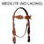 BER212A-Western Leather Breast Collar