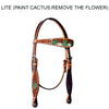 BER237A-Western Leather Breast Collar