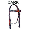 BER242A-Western Leather Breast Collar