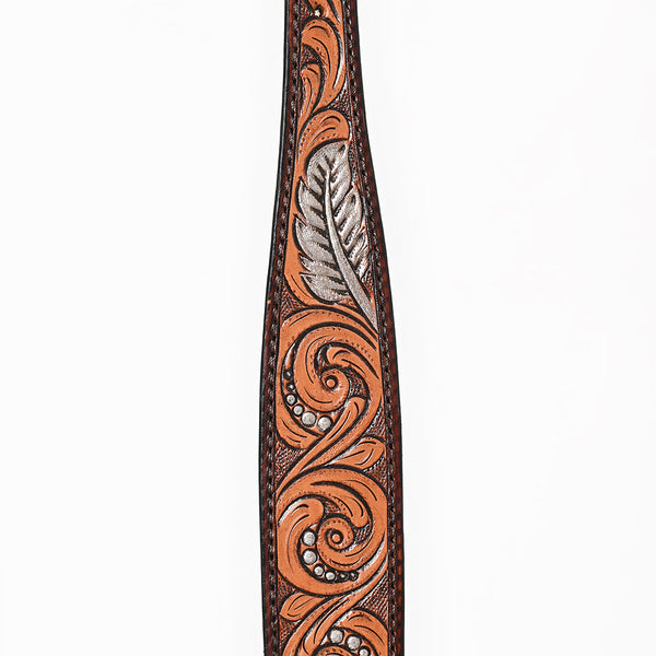 BER349-Western Leather Wither Straps
