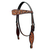 BER350-Western Leather Headstall