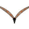 BER351-Western Leather Breast Collar