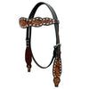 BER356-Western Leather Headstall