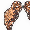BER356-Western American Leather Spur Strap
