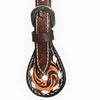 BER356-Western American Leather Spur Strap