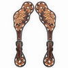 BER356-Western American Leather Spur Strap