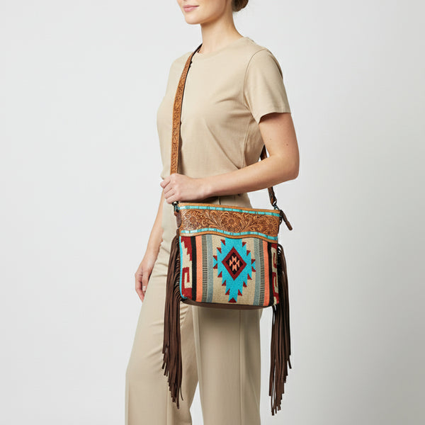 LC-ADBGZ700 Crossbody Genuine Western Leather Women Bag