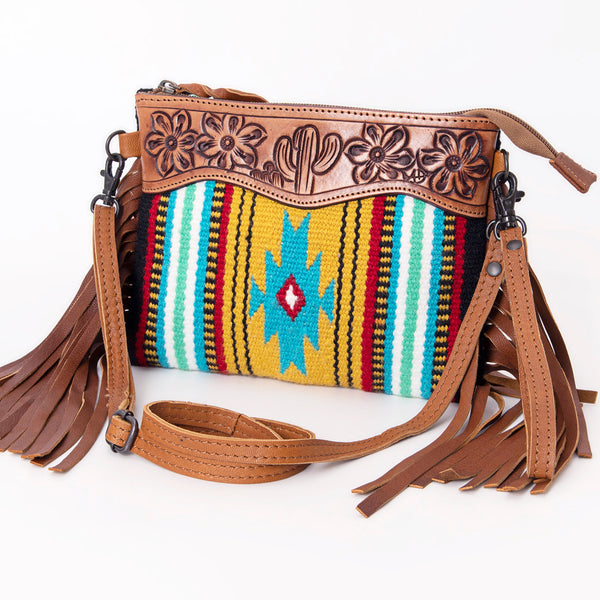 LC-ADBGZ183T Crossbody Genuine Western Leather Women Bag