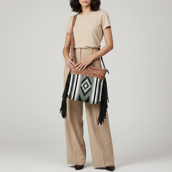 ADBGZ705 Crossbody Genuine Western Leather Women Bag