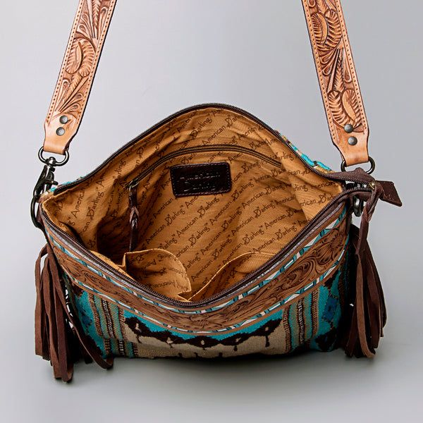 LC-ADBGZ711 Crossbody Genuine Western Leather Women Bag
