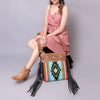 LC-ADBGZ698 Crossbody Genuine Western Leather Women Bag