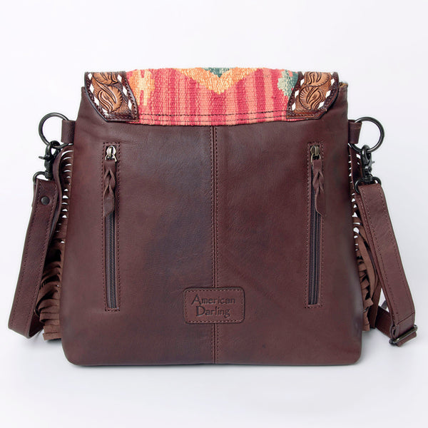 LC-ADBGZ617C Messenger Genuine Western Leather Women Bag