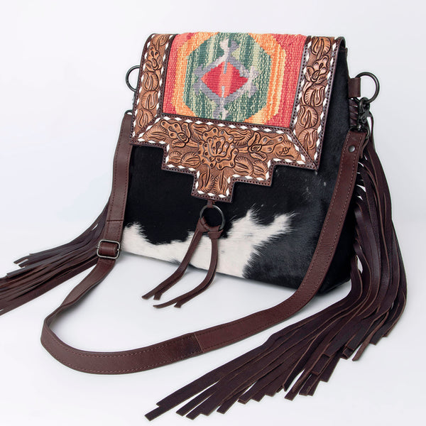 LC-ADBGZ617C Messenger Genuine Western Leather Women Bag
