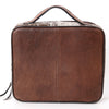 ADBGA300 American Darling Western Hand Tooled Leather Hair-On Cowhide Jewelry Case