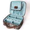 ADBGA300 American Darling Western Hand Tooled Leather Hair-On Cowhide Jewelry Case