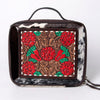 ADBGA300 American Darling Western Hand Tooled Leather Hair-On Cowhide Jewelry Case