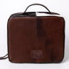 ADBGA300 American Darling Western Hand Tooled Leather Hair-On Cowhide Jewelry Case