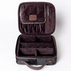 ADBGA300 American Darling Western Hand Tooled Leather Hair-On Cowhide Jewelry Case
