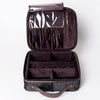 ADBGA300 American Darling Western Hand Tooled Leather Hair-On Cowhide Jewelry Case