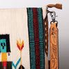 ADBG905 American Darling Handcrafted Hand Tooled Leather Saddle Blanket Cross body Bag