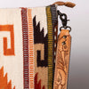 ADBG905 American Darling Handcrafted Hand Tooled Leather Saddle Blanket Cross body Bag