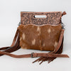 ADBGS146 Crossbody Genuine Western Leather Women Bag Caddy