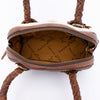 ADBGD130 American Darling Turquoise Stone Hair On Hide & Genuine Leather Bag