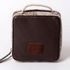 ADBGA311 American Darling Tooled Leather and Cowhide Floral Western Jewelry Case