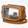 ADBGZ724 Clear Bag Genuine Western Leather Women Bag